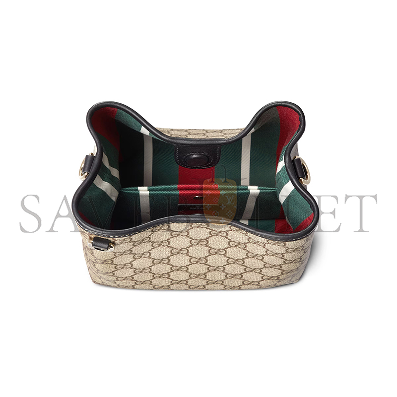 G*u*i gg emblem small bucket bag 815118 (19*18*11cm)